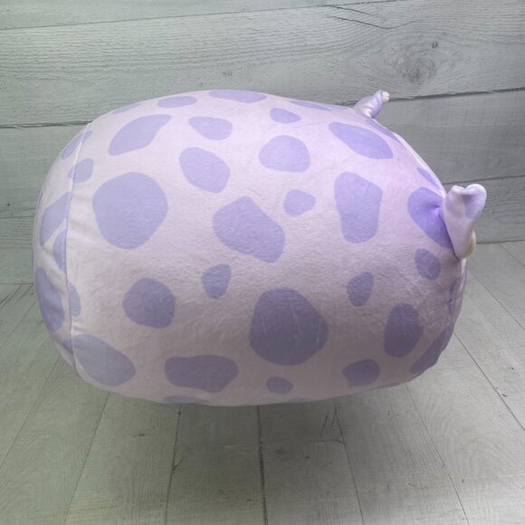 Squishmallows Stackables OriginaL Pammy Pig Purple Flower Embroidery Plush NEW - Picture 3 of 15